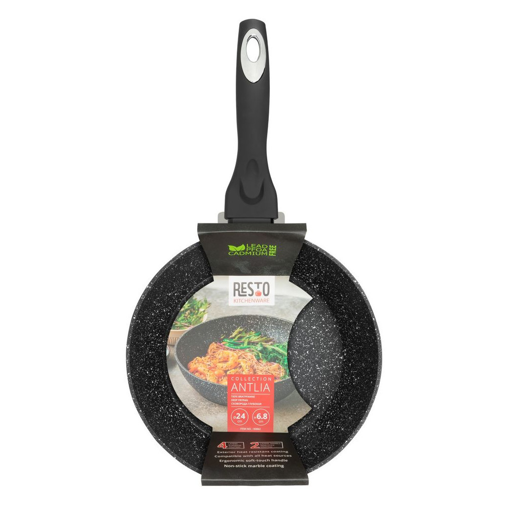 Сковорода Resto Antlia глибока 24 см (93062) - зображення 9
