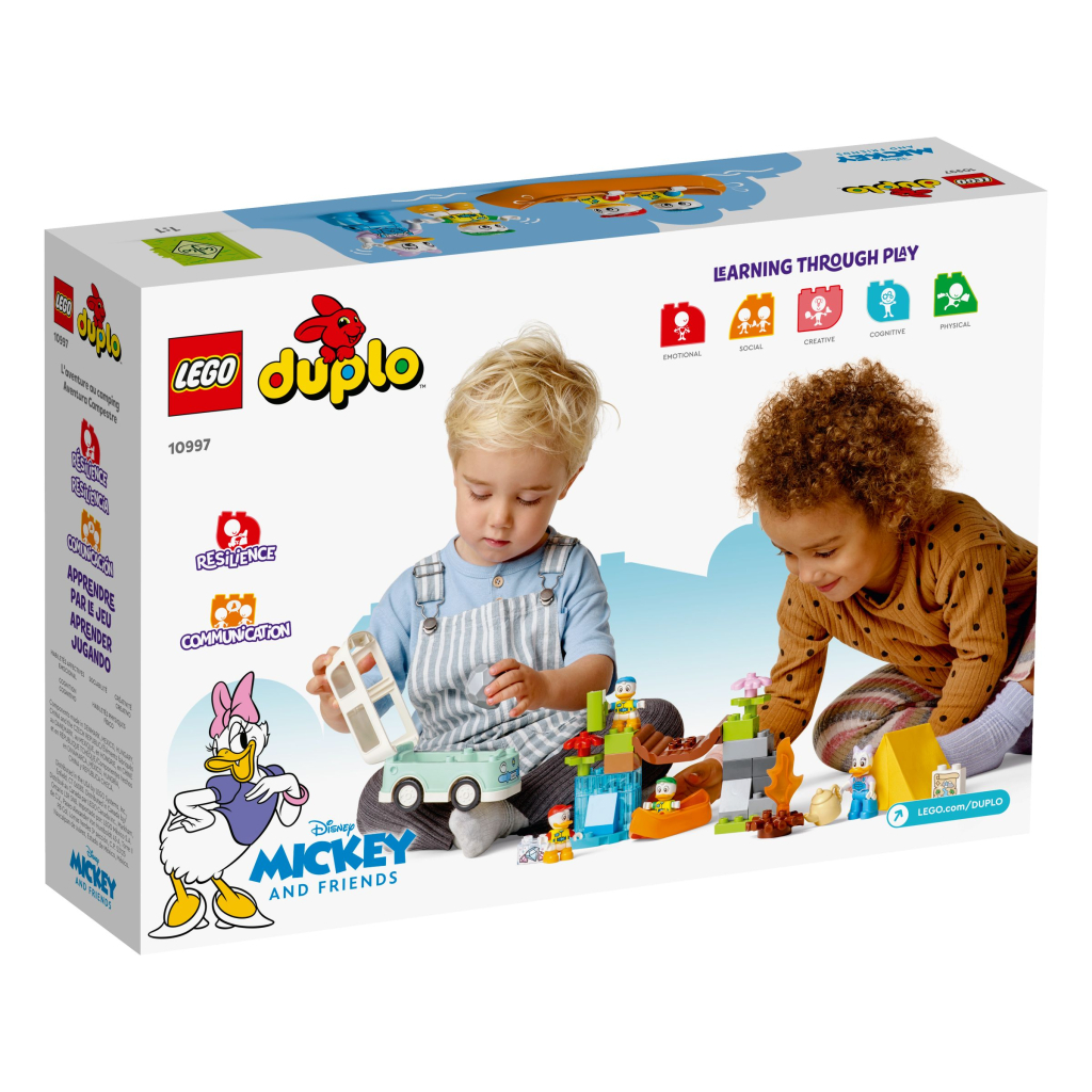 Конструктор LEGO DUPLO Disney Міккі і його друзі. Пригоди на природі 37 деталей (10997) - зображення 4