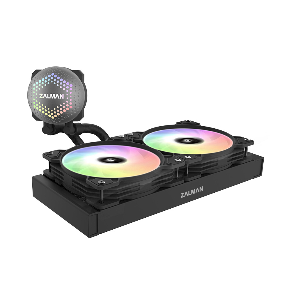 Система рідинного охолодження Zalman Система рідинного охолодження Zalman ALPHA 24 BLACK, LGA1700, 2066, 2011- (ALPHA24BLACK) - зображення 2