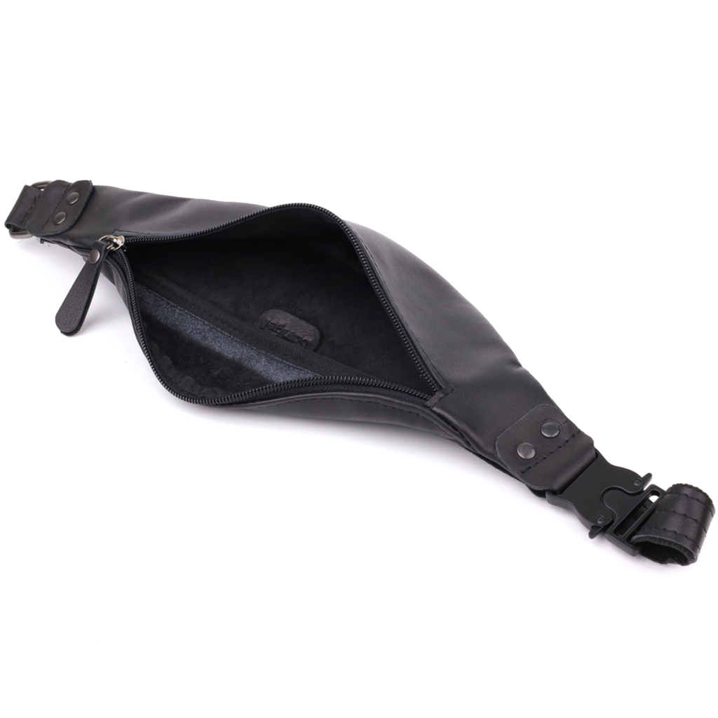 Сумка Shvigel З натуральної шкіри Чорна (23134) - зображення 7