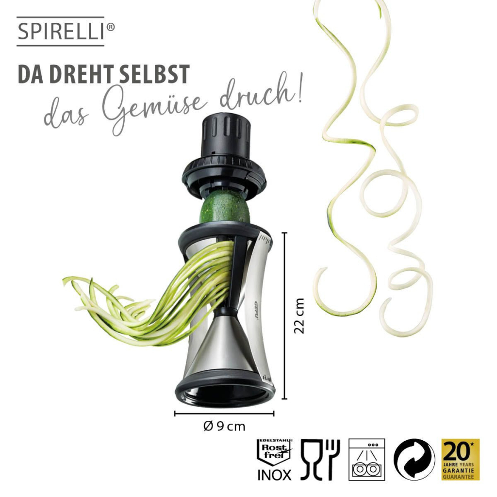 Кухонний ніж Gefu Spirelli SPIRELLI XL спіралорізка (13700) - зображення 3