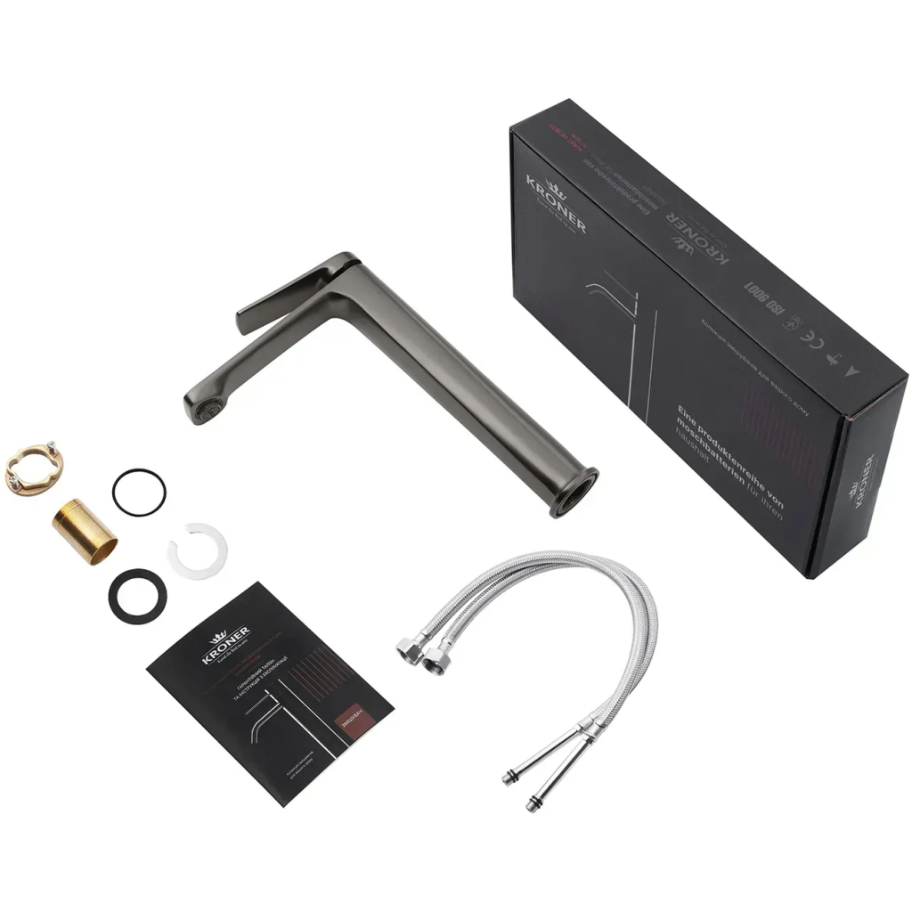 Змішувач Kroner KRP Makon-GRP010-3 (CV033868) - изображение 6