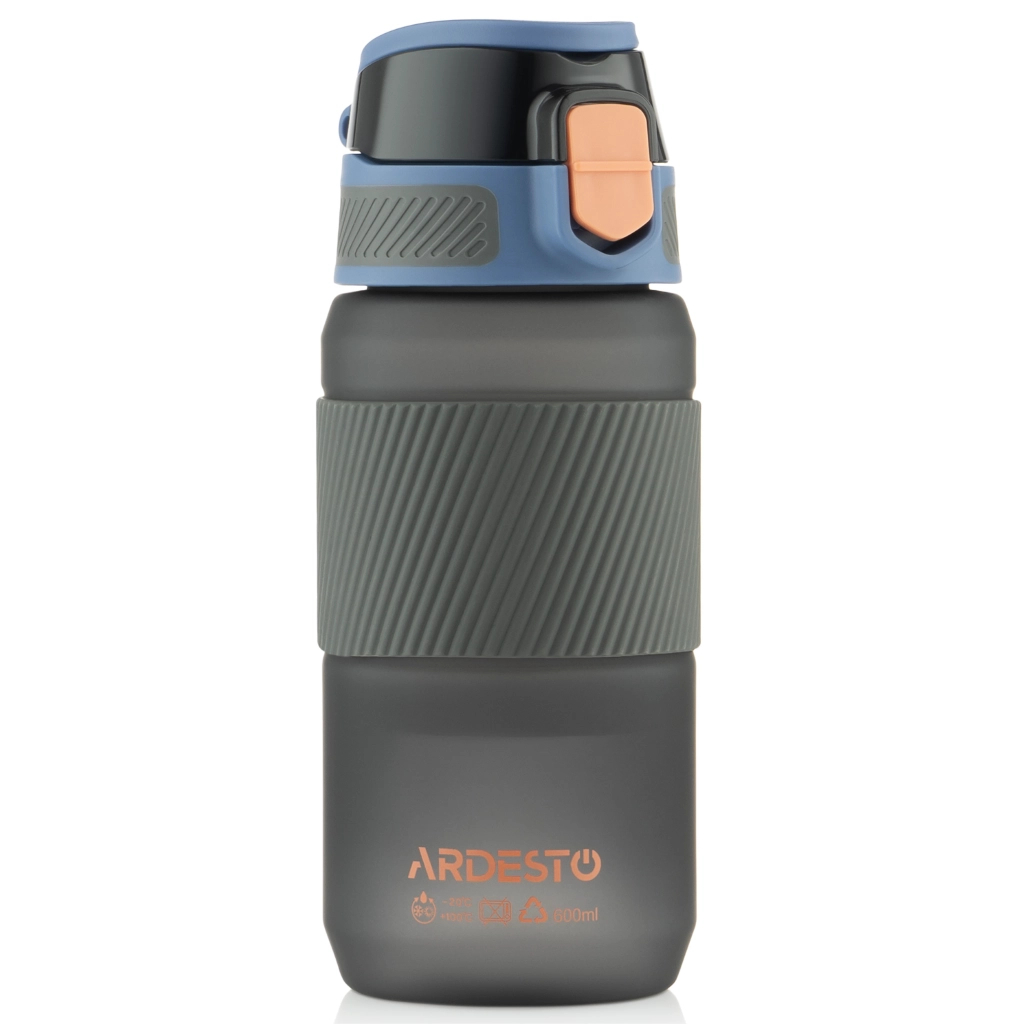 Пляшка для води Ardesto Spring 600мл чорний (AR2260SB) - зображення 1