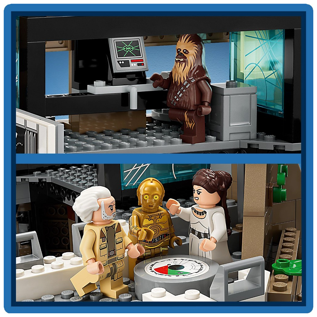 Конструктор LEGO Star Wars База повстанців Явін 4, 1066 деталей (75365) - зображення 6