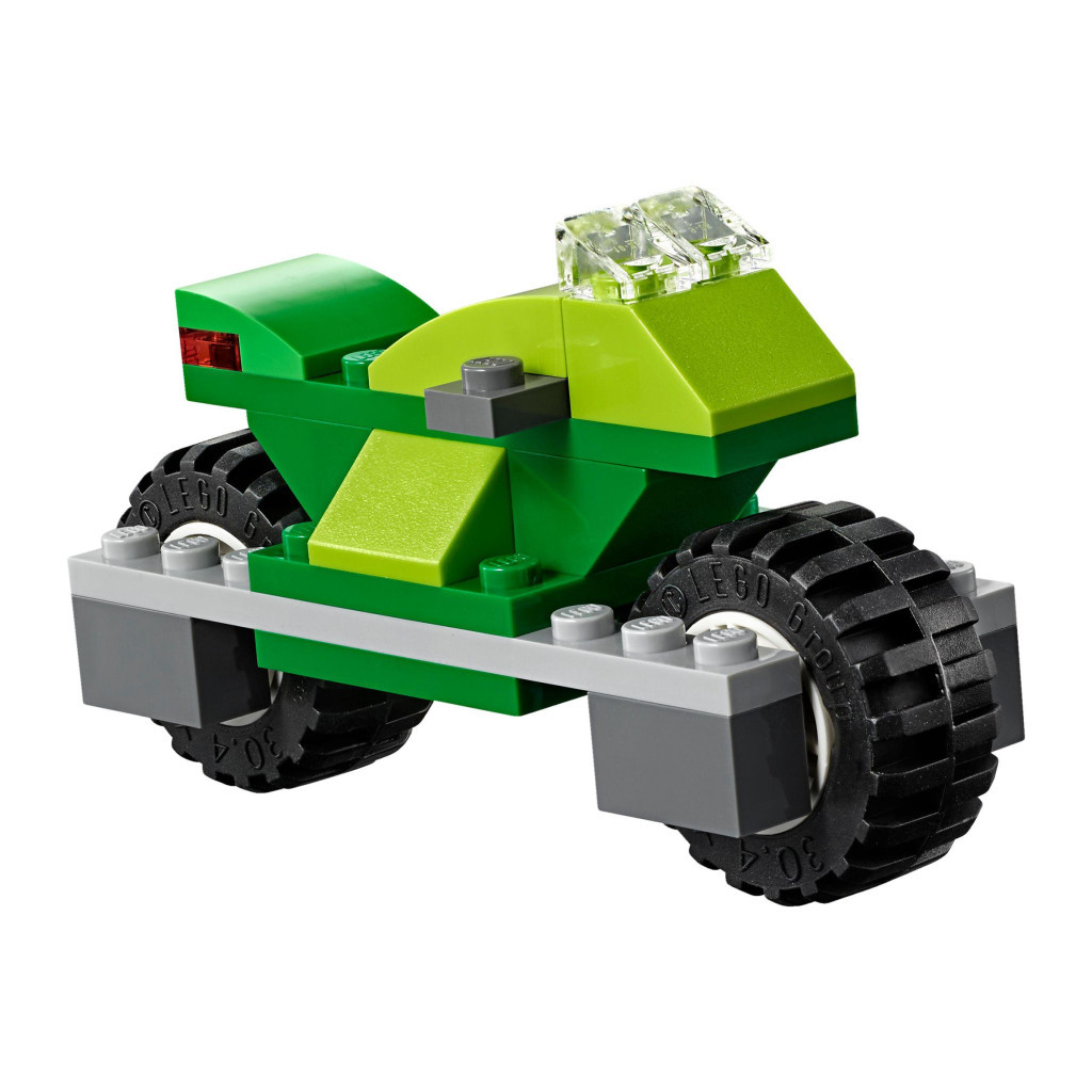 Конструктор LEGO Classic Кубики та колеса (10715) - зображення 8
