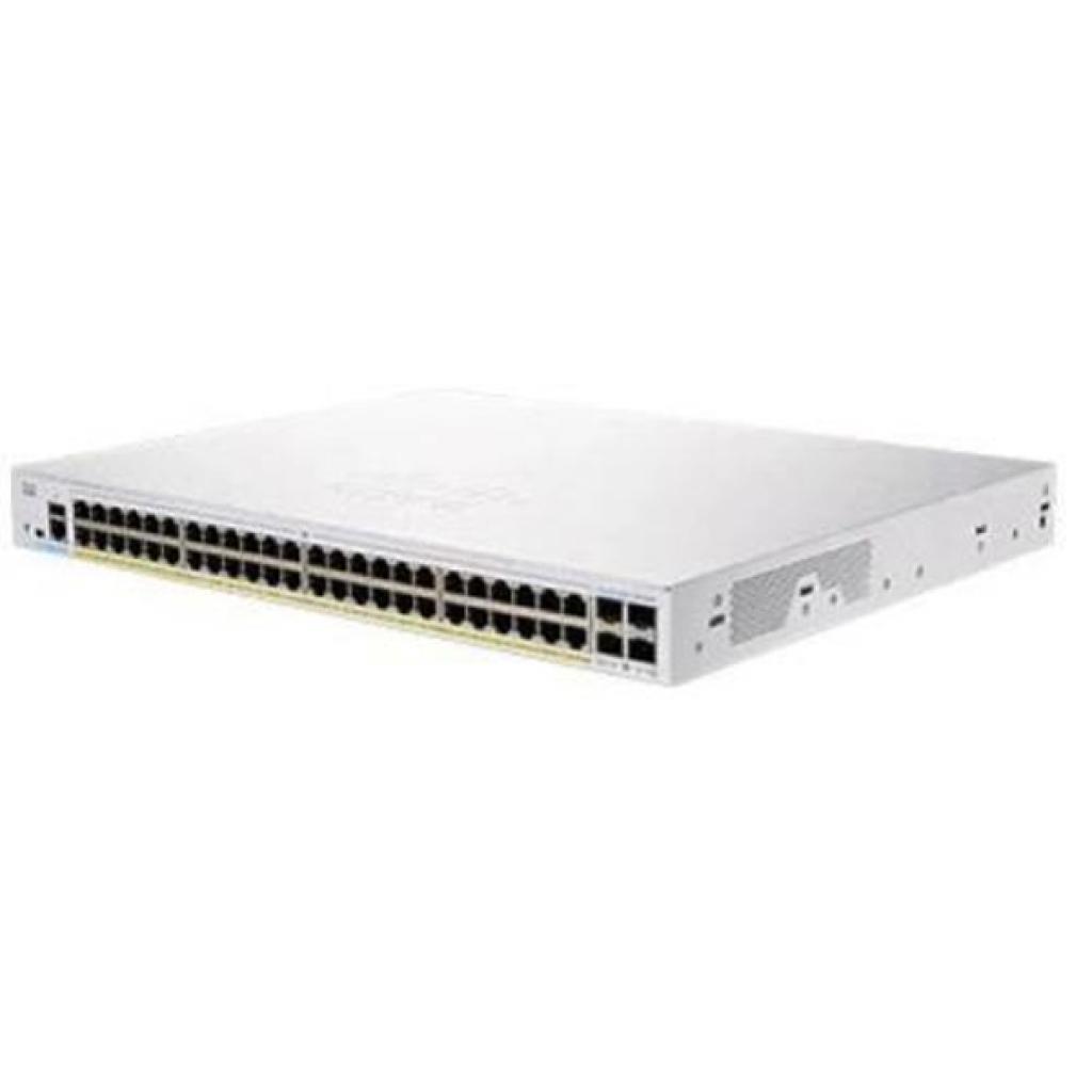 Комутатор мережевий Cisco CBS250-48T-4X-EU - зображення 1