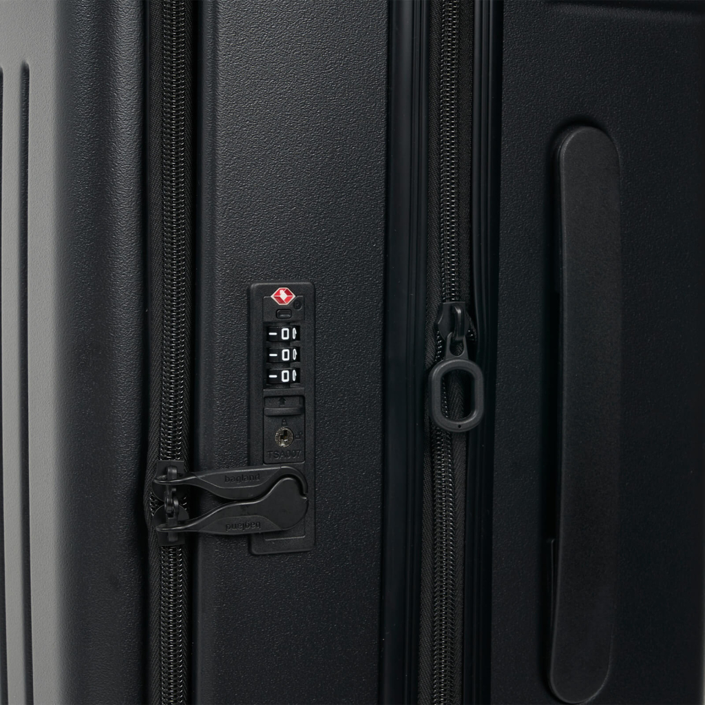 Валіза Bagland середня 72 л чорна (1140621765) - зображення 7