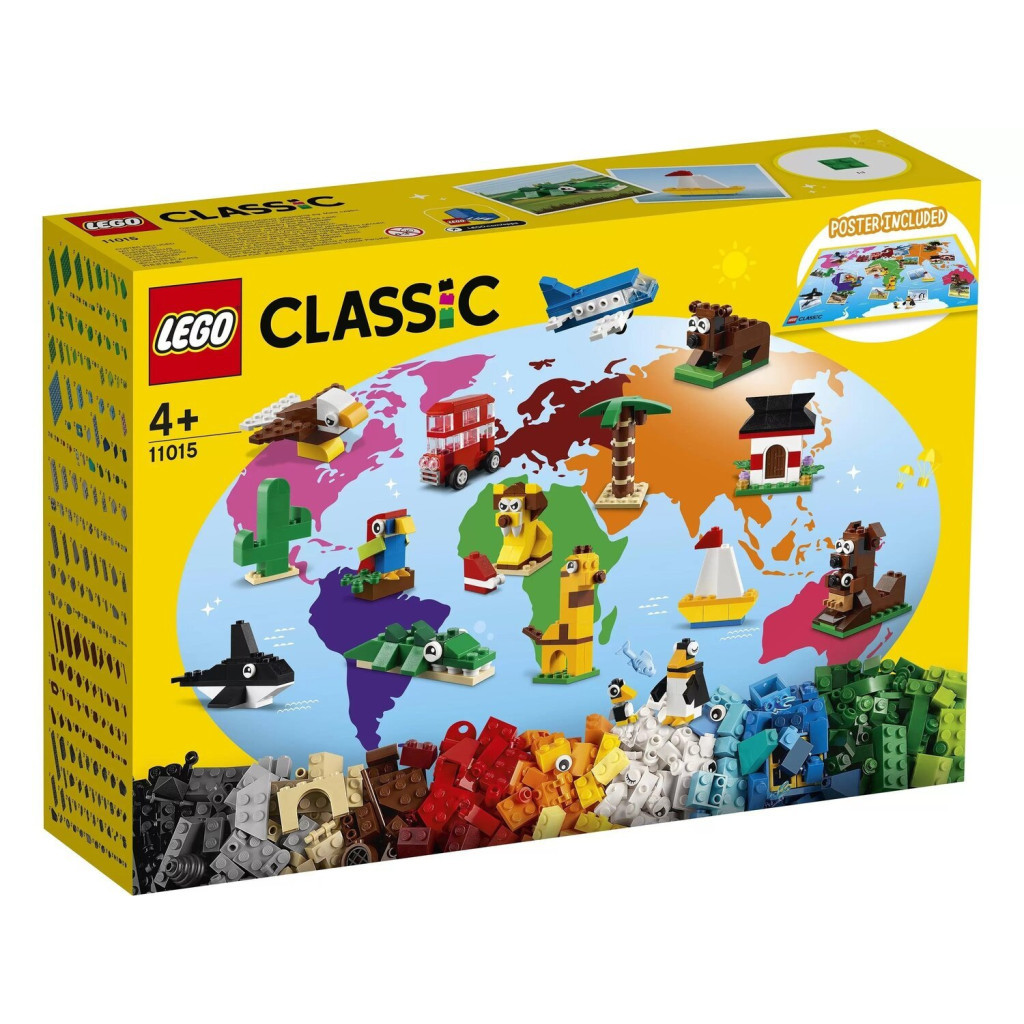 Конструктор LEGO Classic Навколо світу 950 деталей (11015) - зображення 1