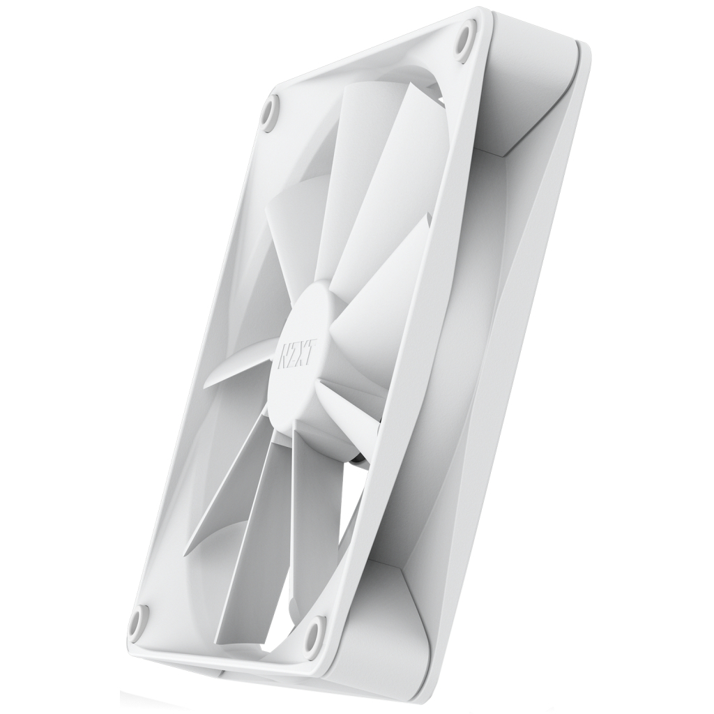 Кулер до корпусу NZXT F140Q Single (White) (RF-Q14SF-W1) - зображення 3