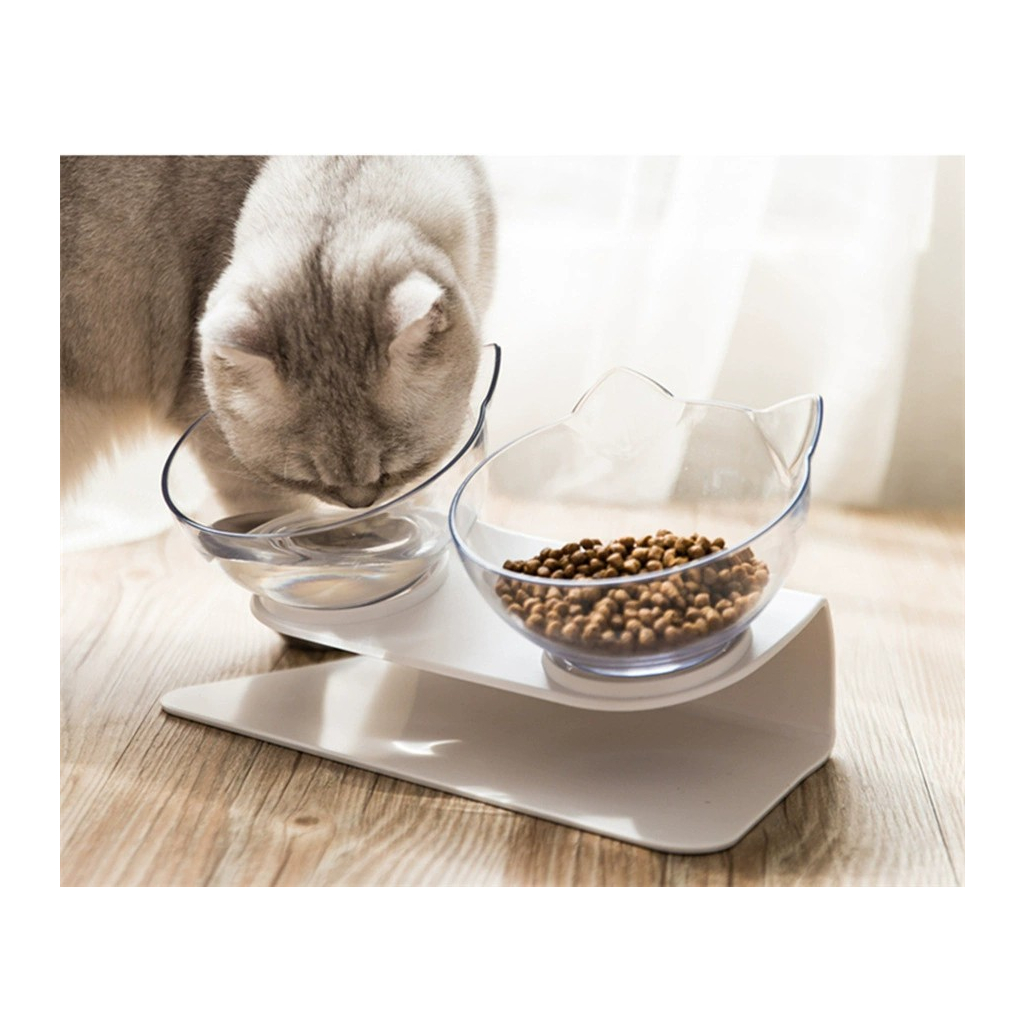 Посуд для котів Lapka Подвійна миска (WF060) - зображення 9