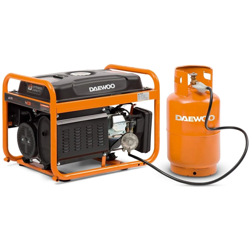 Генератор Daewoo GDA3500DFE 3.2kW Gasoline + LPG - зображення 2