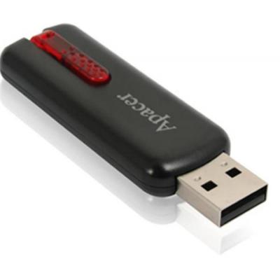 USB флеш накопичувач Apacer 8GB AH326 black USB 2.0 (AP8GAH326B-1) - зображення 6