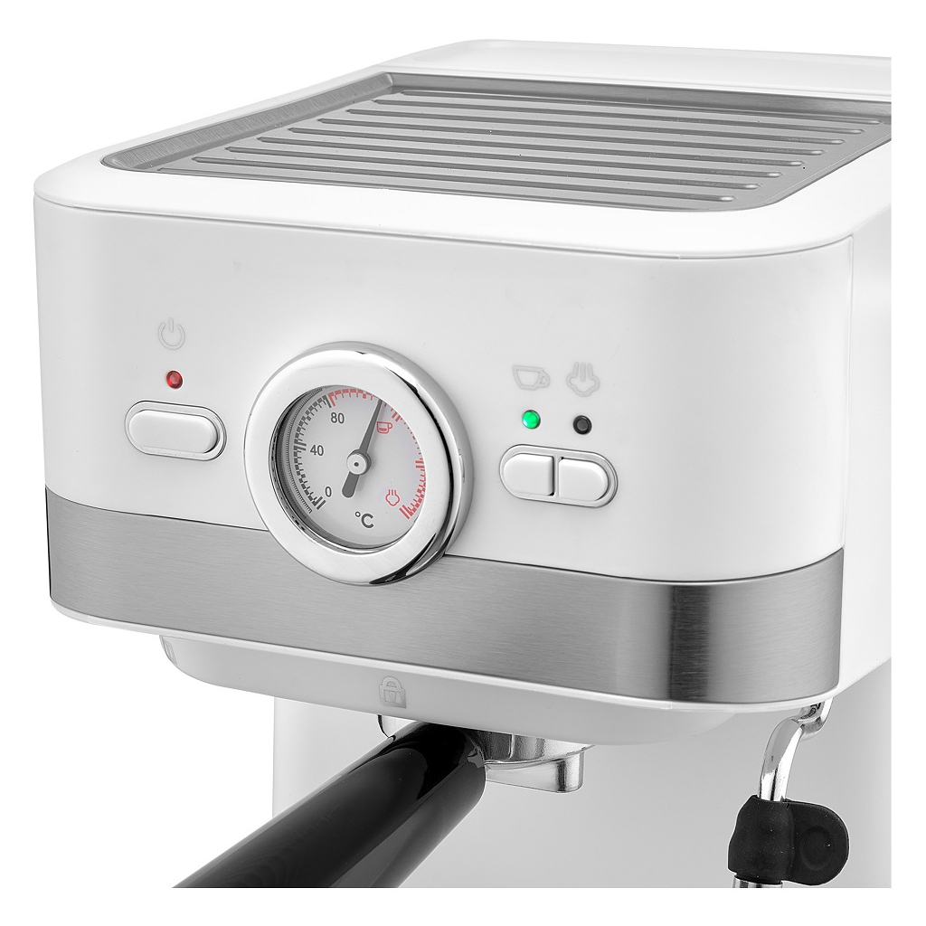 Ріжкова кавоварка еспресо Sencor SES 1720WH - зображення 8