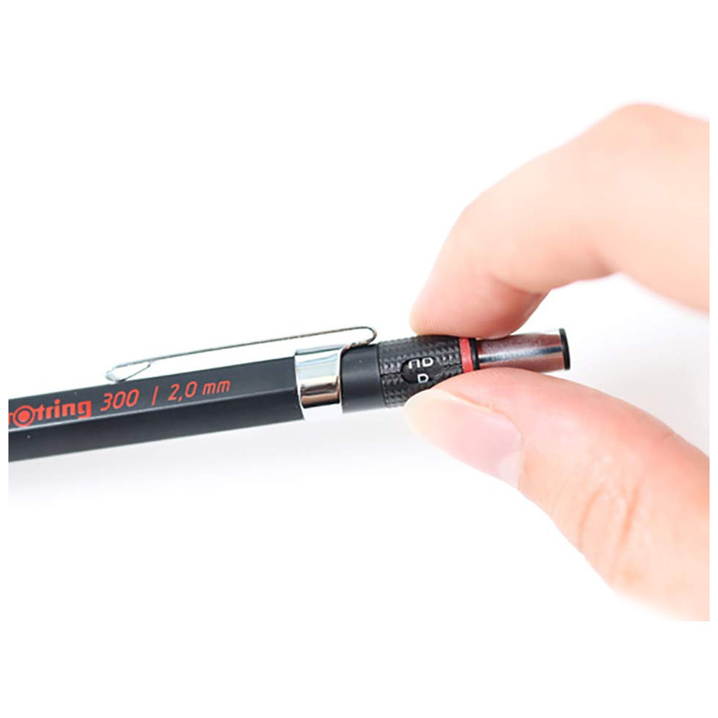 Олівець механічний Rotring Drawing ROTRING 300 Black PCL 2,0 (R1904729) - зображення 2