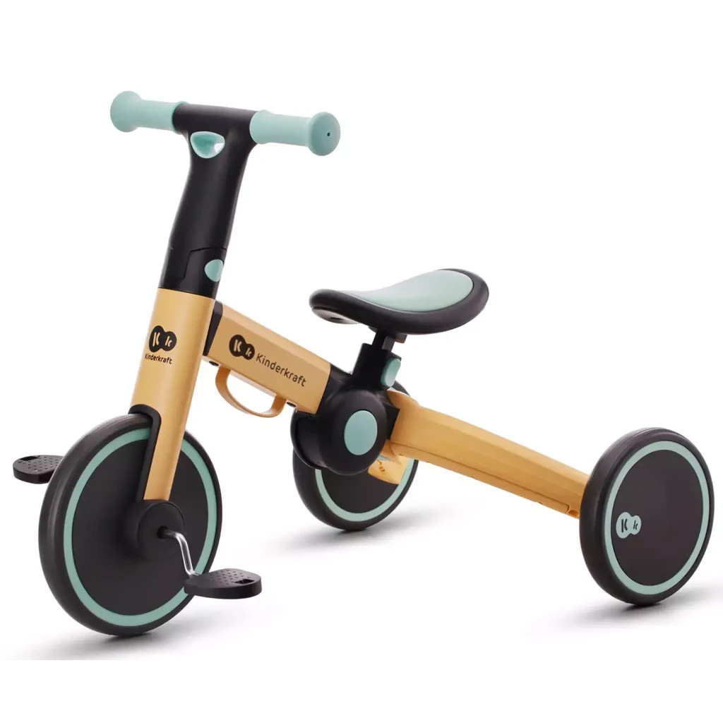 Дитячий велосипед Kinderkraft 3 в 1 4TRIKE Sunflower Blue (KR4TRI22BLU000 (5902533922406) - зображення 1