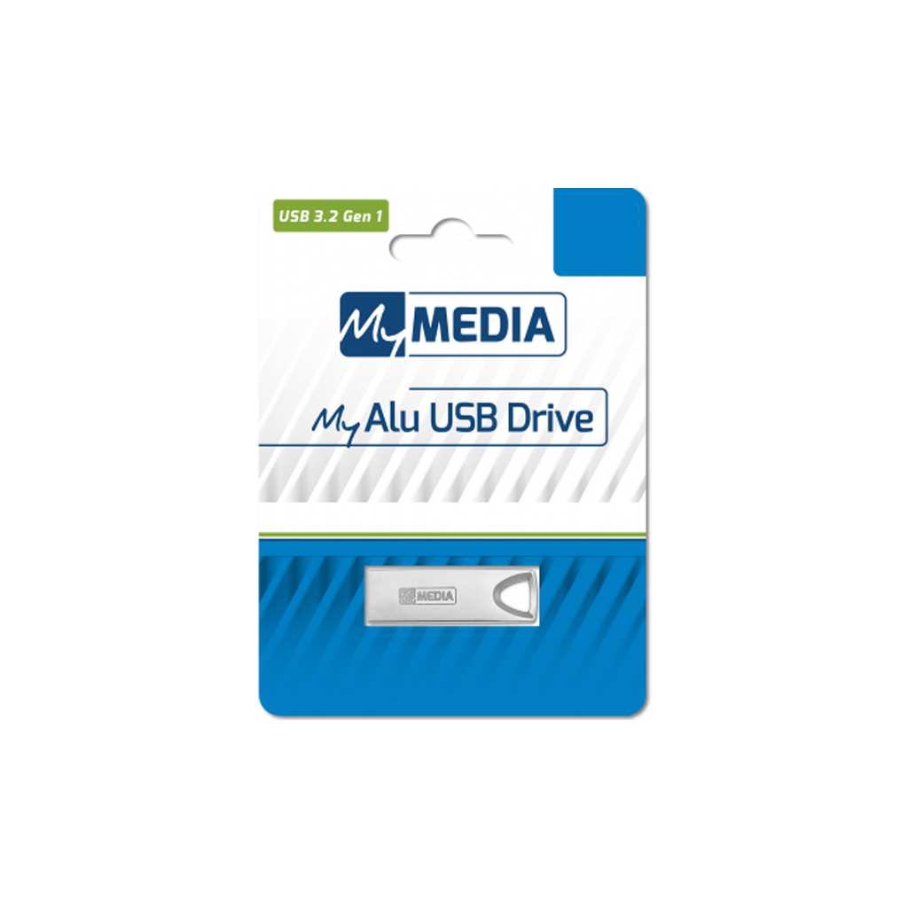 USB флеш накопичувач MyMedia 128GB MyAlu USB 3.2 (069278) - зображення 3