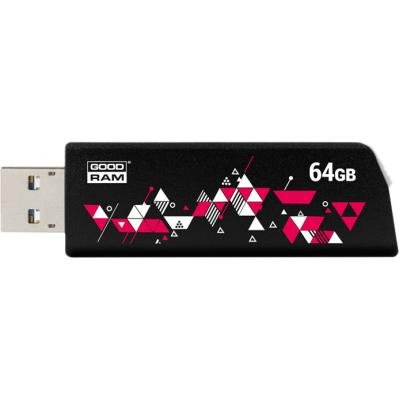 USB флеш накопичувач Goodram 64GB UCL3 Click Black USB 3.0 (UCL3-0640K0R11) - зображення 2