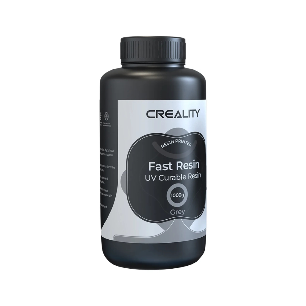 Фотополімерна смола Creality Resin, LCD Fast, 1кг, gray (3302180005) - зображення 2