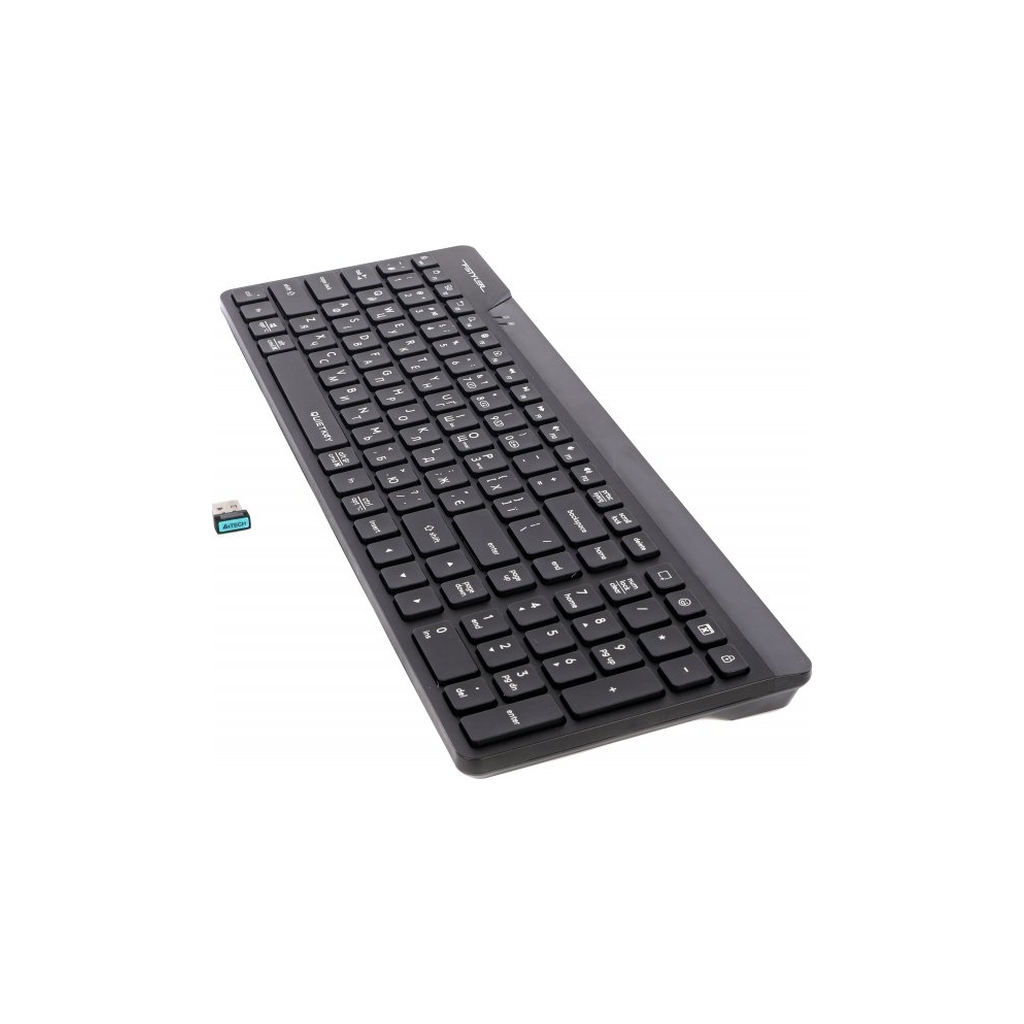 Клавіатура A4Tech FBK23 AS Wireless/Bluetooth Black (4711421001168) - зображення 5