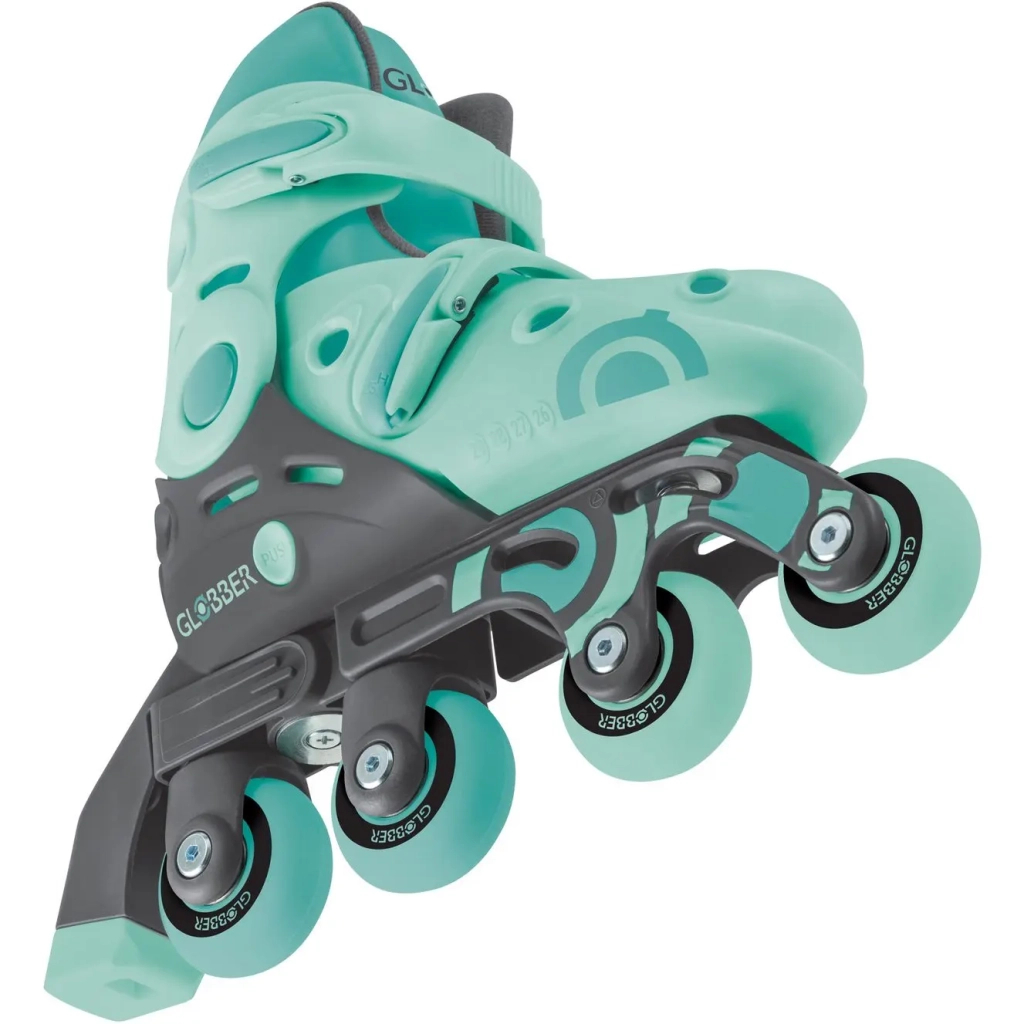 Роликові ковзани Globber 2в1 м'ятно-зелені р.26-29, до 20кг, 3+ (780-206) - зображення 7
