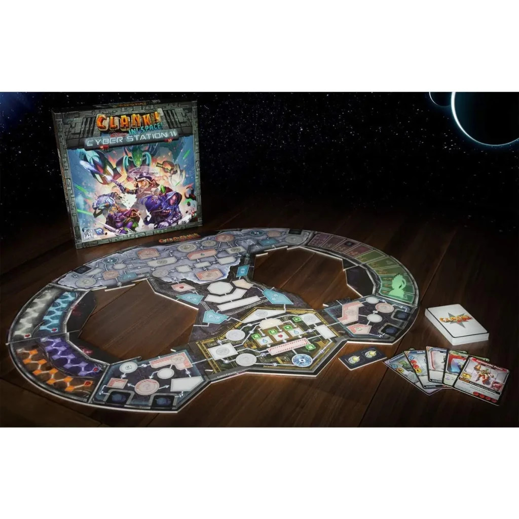 Настільна гра Renegade Game Studios Clank! In! Space! Cyber Station 11 (Кланк! У Космос! Кібрстанція 11, доповнення, Англійська) (RGS2058) - зображення 3