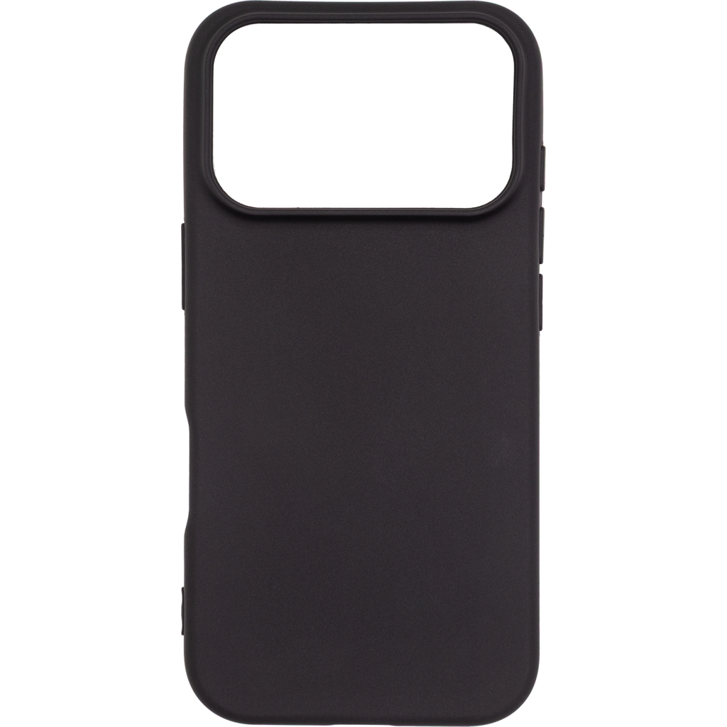 Чохол до мобільного телефона Armorstandart Matte Slim Fit Apple iPhone 17 Pro Black (ARM86745) - зображення 1