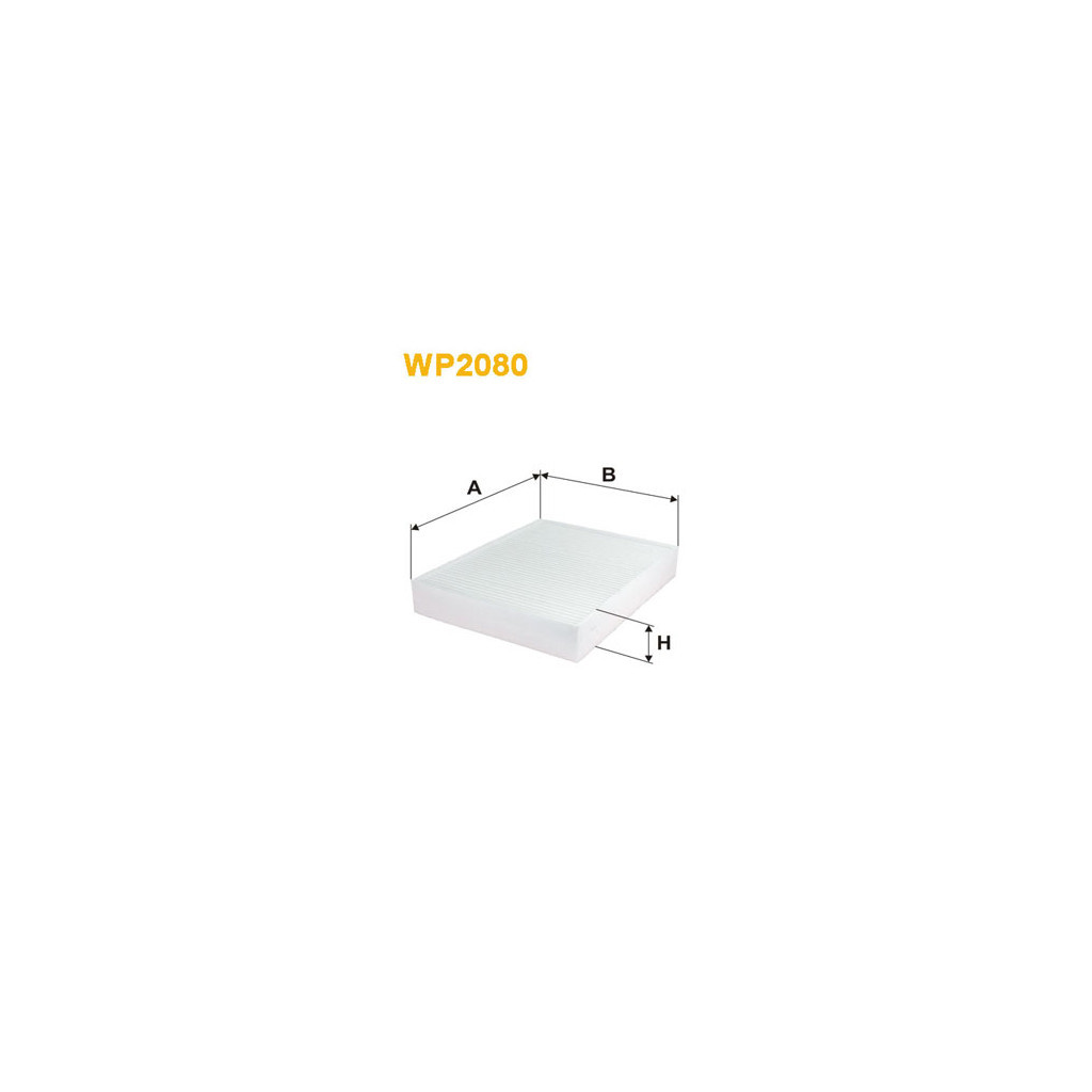 Фільтр салону Wixfiltron WP2080 - зображення 1