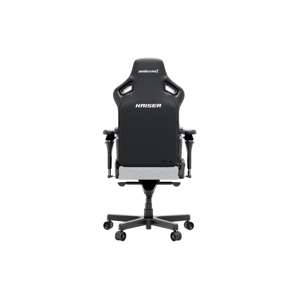 Крісло ігрове Anda Seat Kaiser 4 V2 Fabric Size XL Ash Grey (AD12YDDC-XLL-20-G-CF-03) - зображення 4