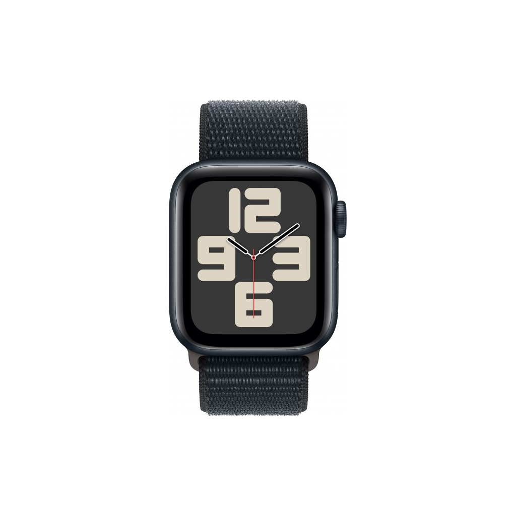 Смарт-годинник Apple Watch SE GPS 40mm Midnight Aluminium Case with Midnight Sport Loop (MRE03QP/A) - зображення 2