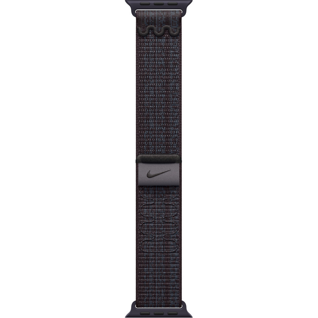 Ремінець до смарт-годинника Apple 41mm Black/Blue Nike Sport Loop (MUJV3ZM/A) - зображення 1