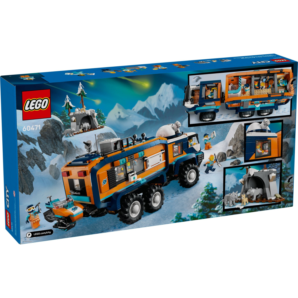 Конструктор LEGO City Арктична дослідна вантажівка з науковою лабораторією (60471) - зображення 7