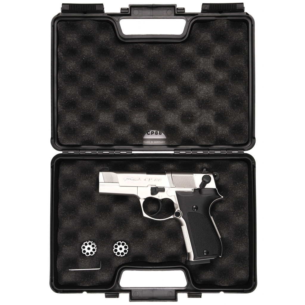 Пневматичний пістолет Umarex Walther CP88 Nickel (416.00.03) - изображение 4