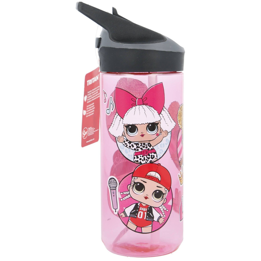 Пляшка для води Stor LOL Surprise - Rock On, Tritan Premium Bottle 620 ml (Stor-16897) - зображення 3