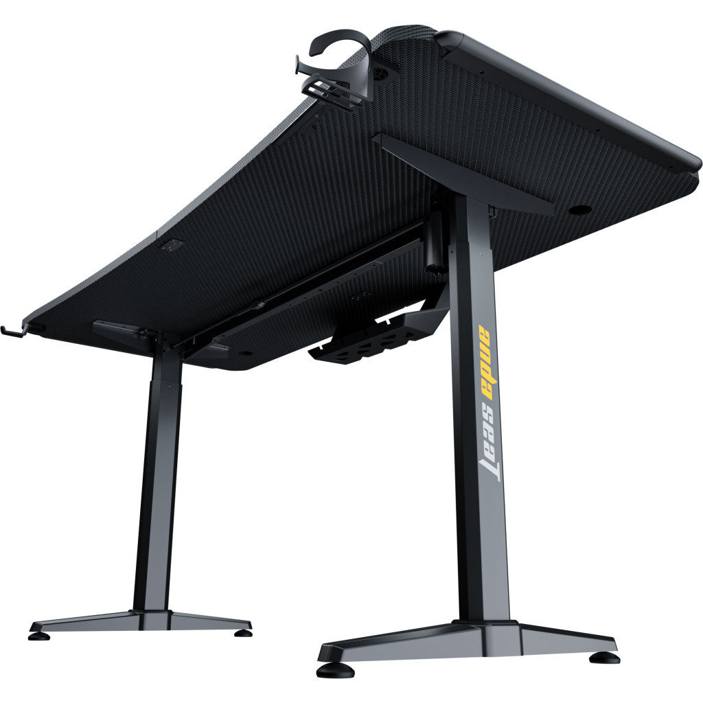 Комп'ютерний стіл Anda Seat Terminator RGB Black (AD-D-DD1-1600L-01-B) - зображення 3
