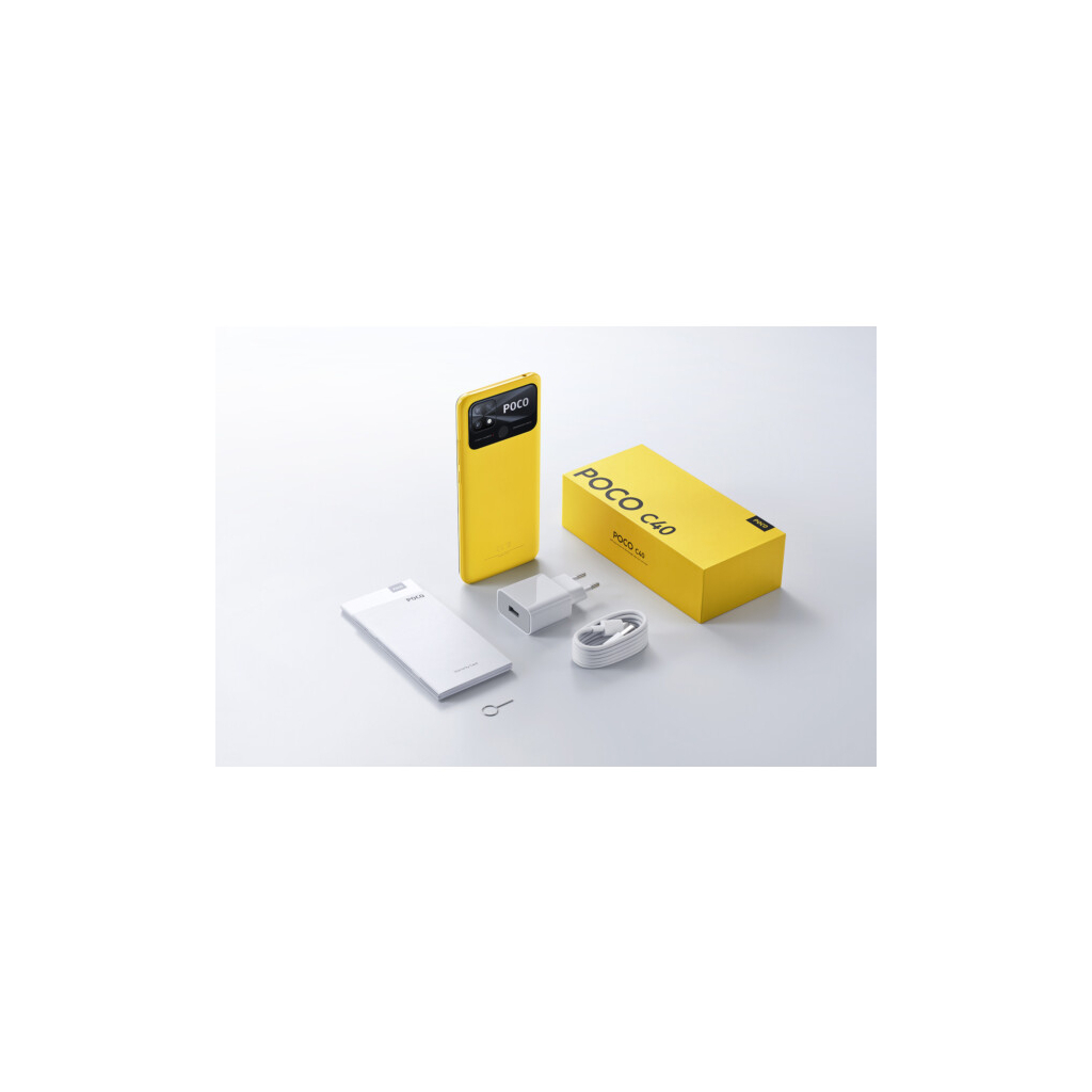 Мобільний телефон Xiaomi Poco C40 4/64GB Yellow (945011) - зображення 8