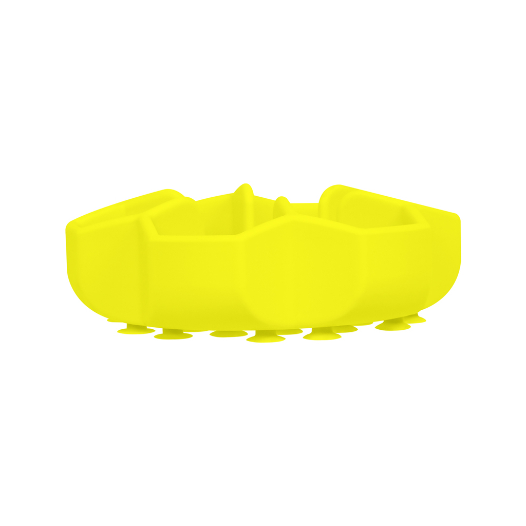 Універсальний посуд для тварин WAUDOG Silicone миска для повільного харчування 750 мл жовта (23548) - зображення 3