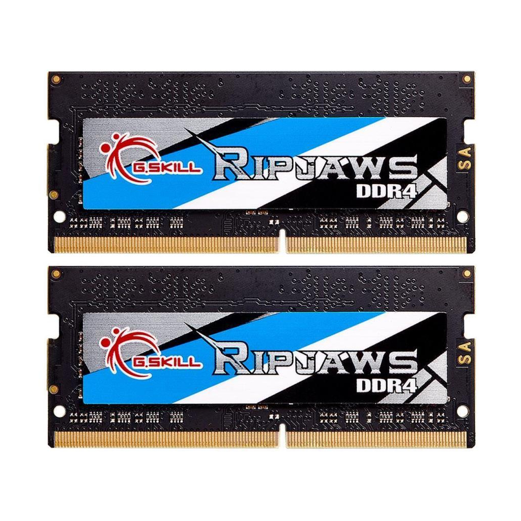 Модуль пам'яті для ноутбука SoDIMM DDR4 32GB (2x16GB) 3200 MHz Ripjaws G.Skill (F4-3200C22D-32GRS) - зображення 1