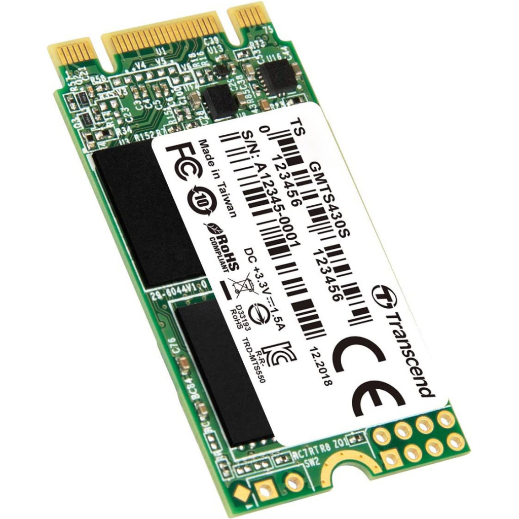Накопичувач SSD M.2 2242 1TB Transcend (TS1TMTS430S) - зображення 2