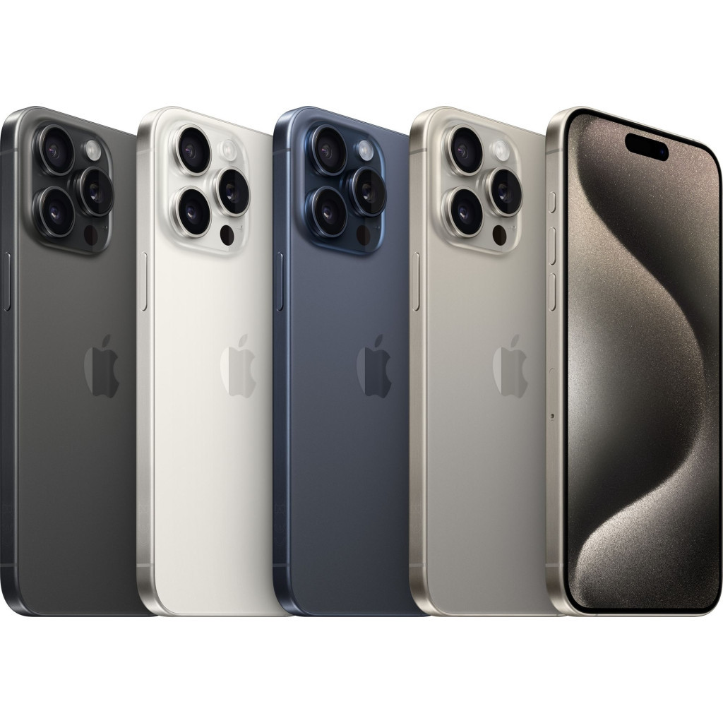 Мобільний телефон Apple iPhone 15 Pro Max 256GB Natural Titanium (MU793) - зображення 6