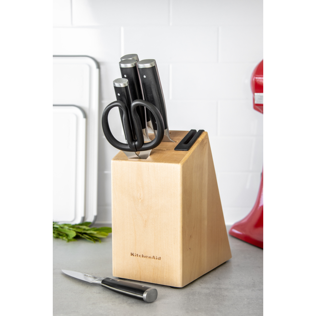 Набір ножів KitchenAid Coreline, з підставкою 5 предметів (KO5PSTSNOBG) - зображення 9