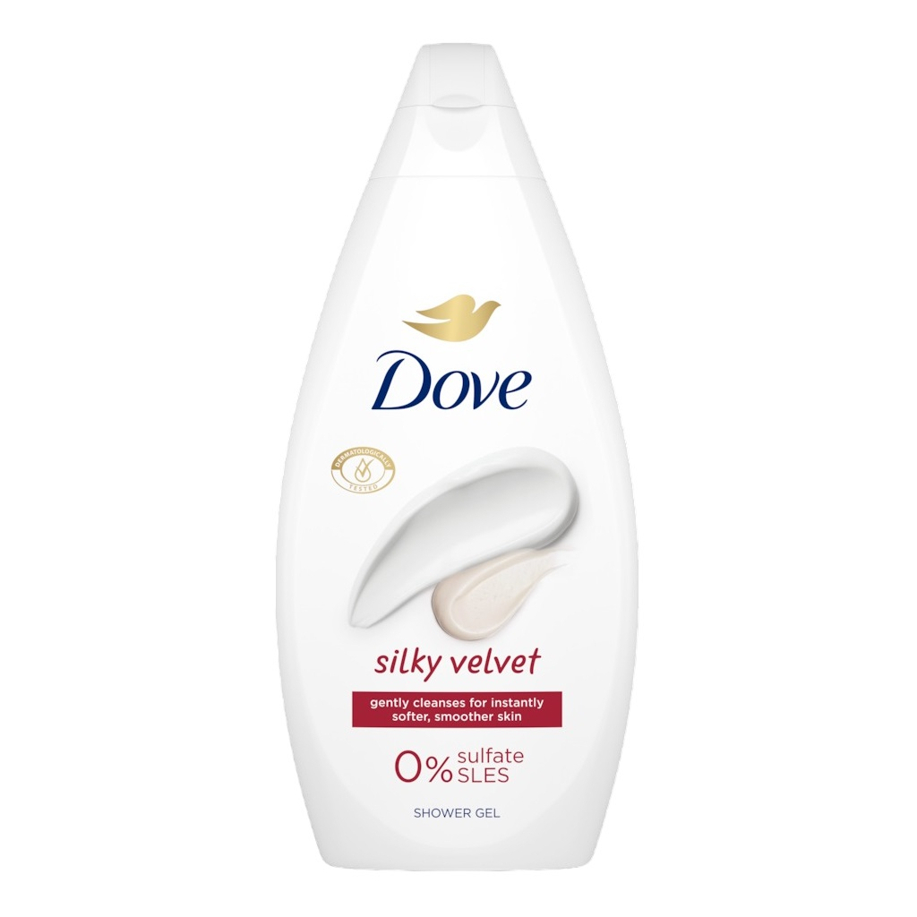 Гель для душу Dove Шовковистий оксамит 450 мл (8720181468438) - зображення 1