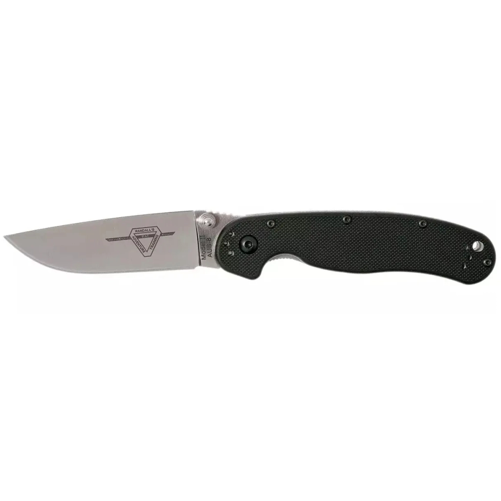 Ніж Ontario Knife RAT II AUS-8 Black (ON8860) - зображення 1