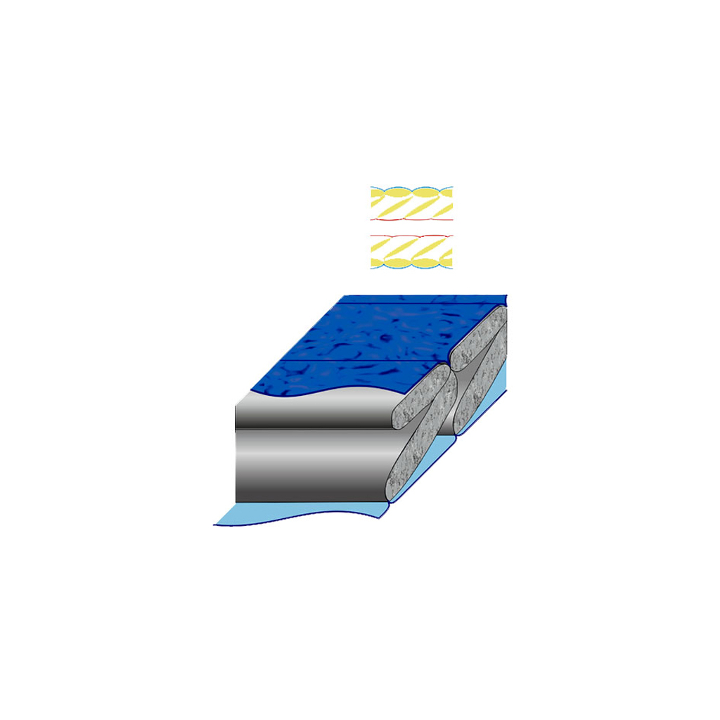 Спальний мішок Terra Incognita Termic 1200 L blue / gray (4823081501978) - зображення 2