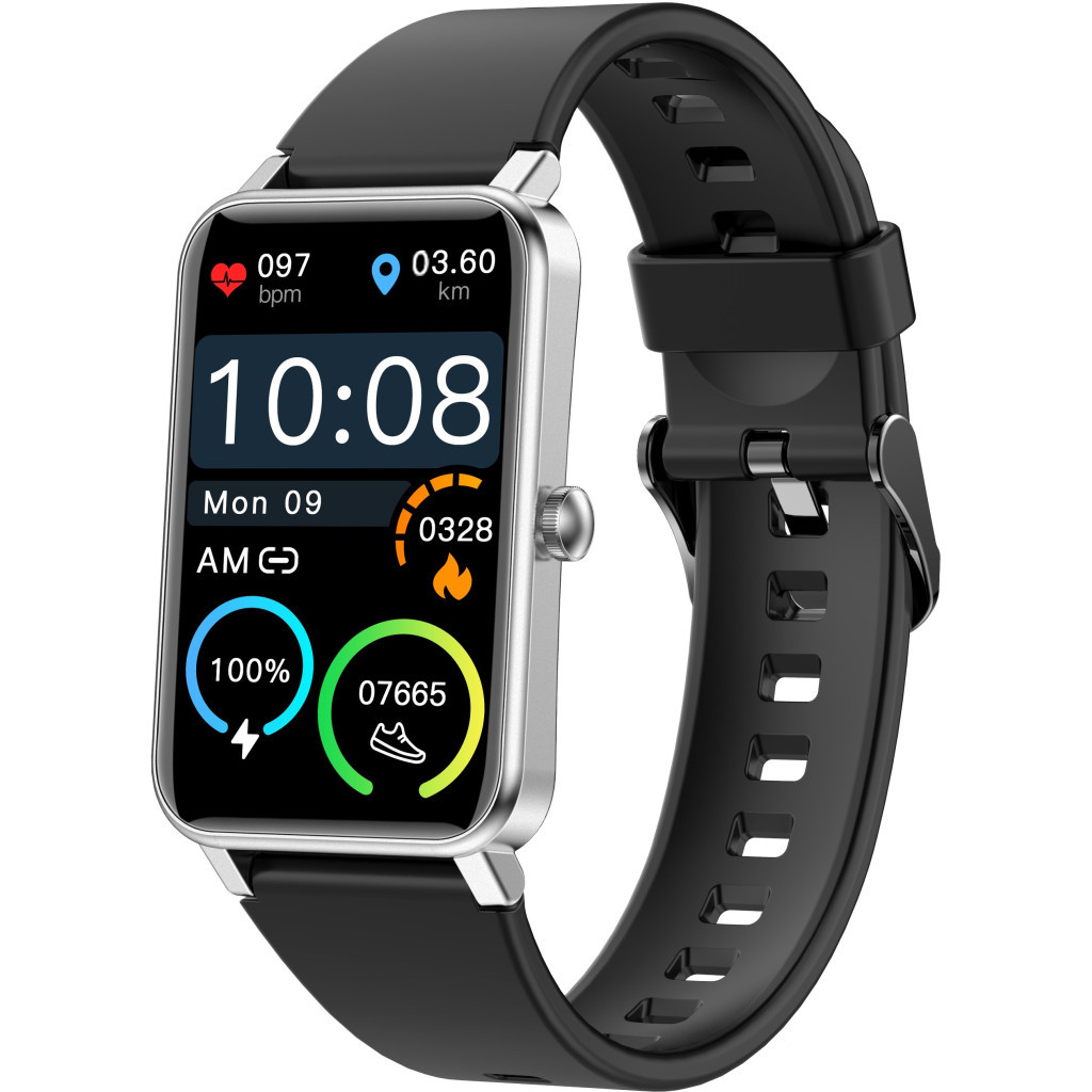Смарт-годинник Globex Smart Watch Fit (Silver) - зображення 1