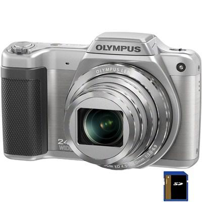 Цифровий фотоапарат Olympus SZ-15 silver (V102110SE000) - зображення 1