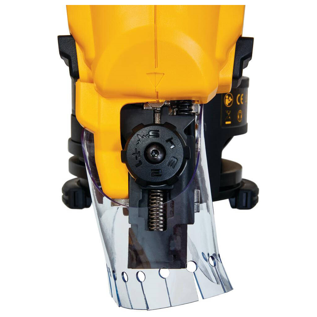 Цвяхозабивач DeWALT 18В, діаметр/довжина цвяха 1.6/63 мм, 2 АКБ, ЗП, кейс (DCN45RNN) - зображення 4