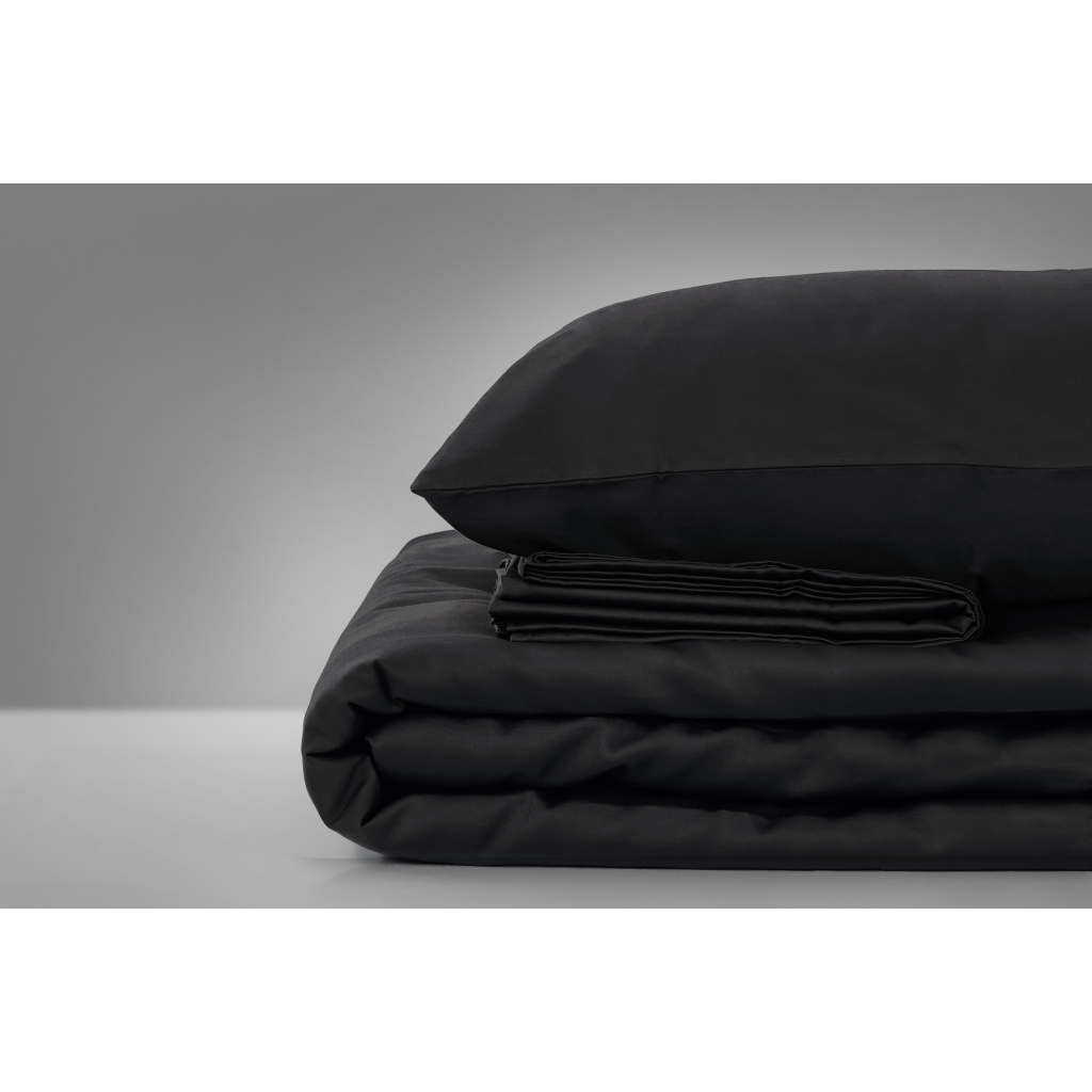 Простирадло MirSon Black Pearl 0055 150х220 см (2200000674203) - зображення 1