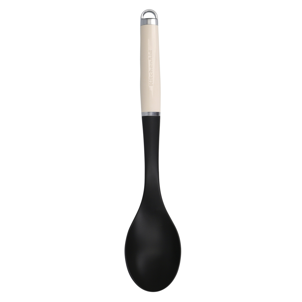 Ложка кухарська KitchenAid Coreline для сервіровки, 35,3 см, кремова (KAG003OHACE) - зображення 1