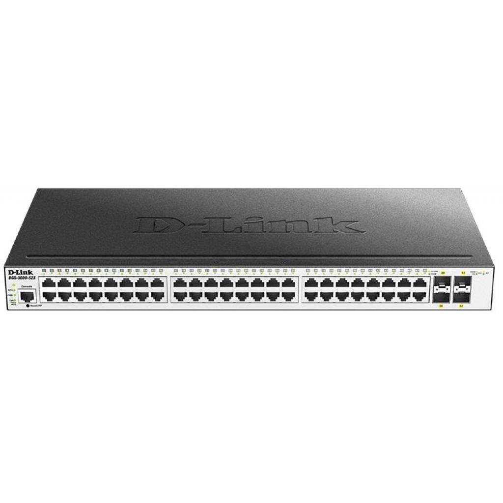 Комутатор мережевий D-Link DGS-3000-52X - зображення 1
