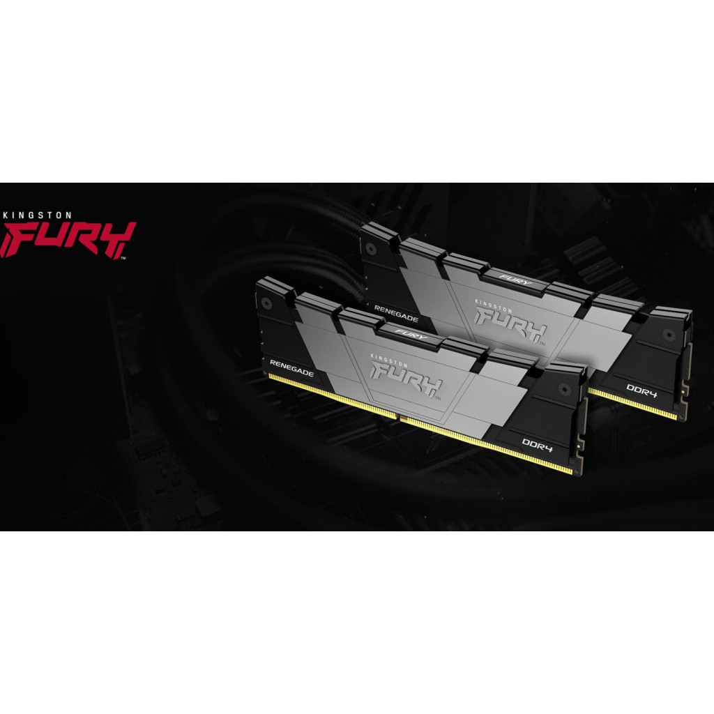 Модуль пам'яті для комп'ютера DDR4 32GB (2x16GB) 4266 MHz Renegade Kingston Fury (ex.HyperX) (KF442C19RB12K2/32) - зображення 7